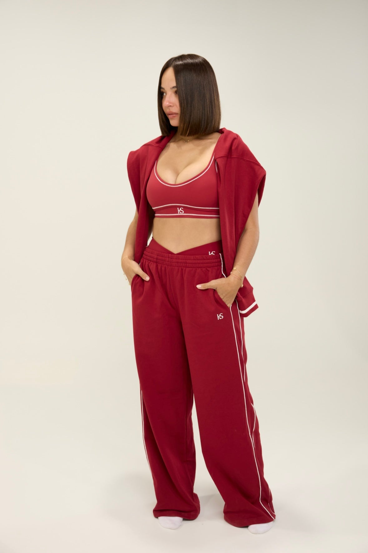 Burgundy Soft Pant