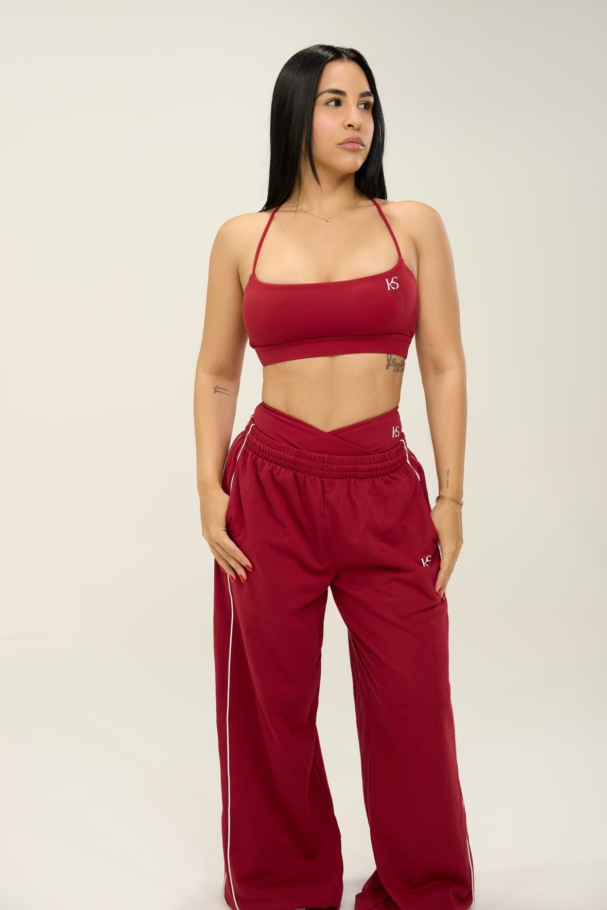 Burgundy Soft Pant